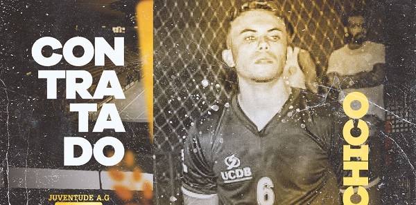 Juventude AG apresenta mais três jogadores para LNF