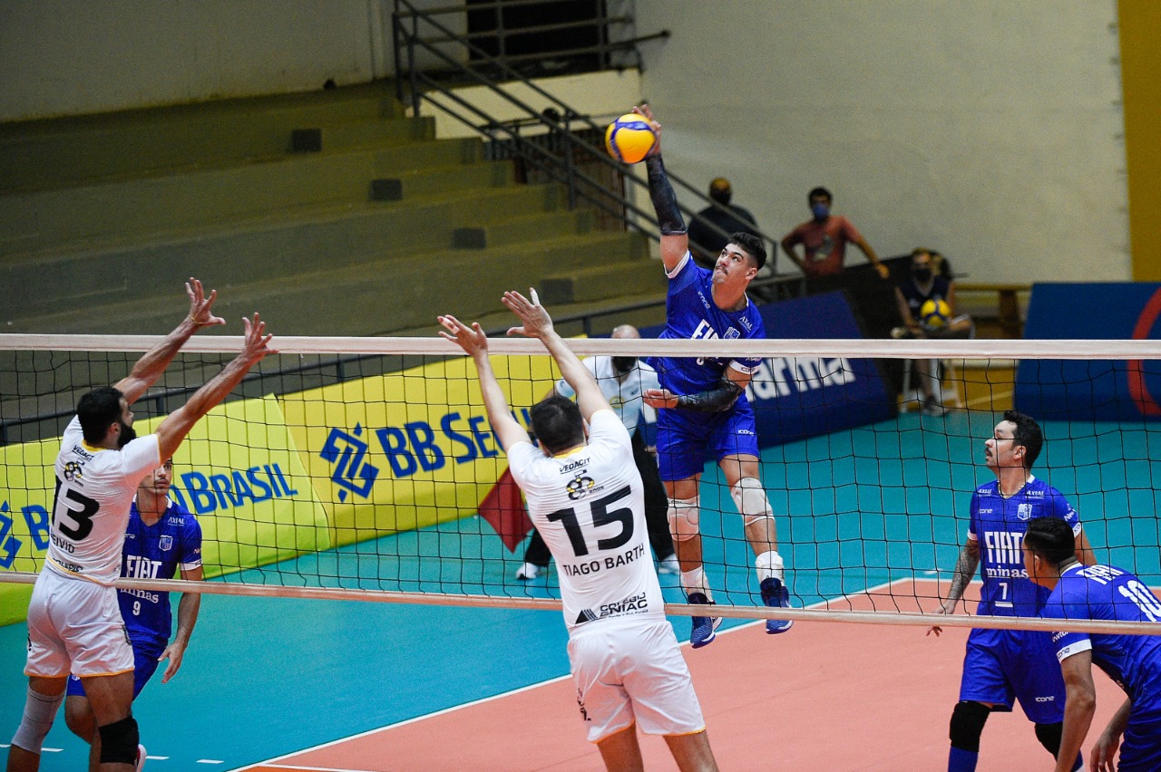 Superliga: Minas Tênis Clube vence o Vedacit Vôlei Guarulhos