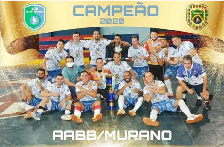 MURANO/AABB é campeão da Liga Sul-mato-grossense 2020
