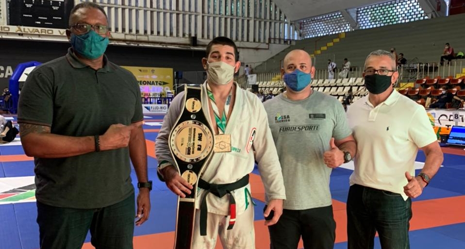 MS garante ouro no Brasileiro de Jiu-Jitsu Desportivo 2021