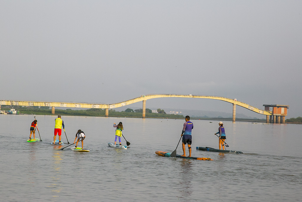 Stand up Paddle é retomado com recorde de participantes