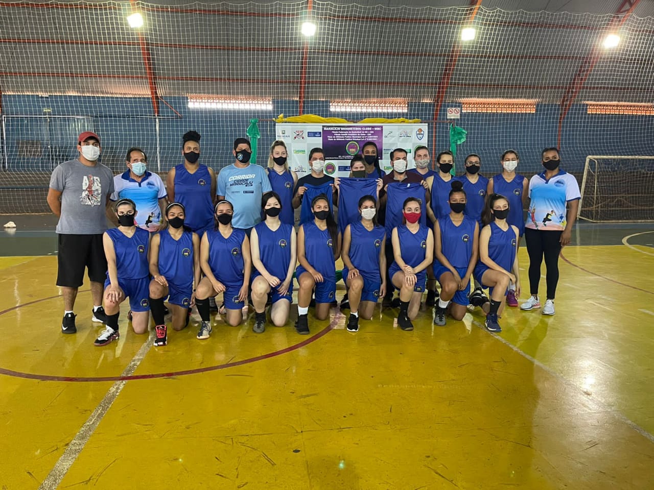Campo Grande sedia etapa de treinamento para Brasileiro de Basquete Feminino 