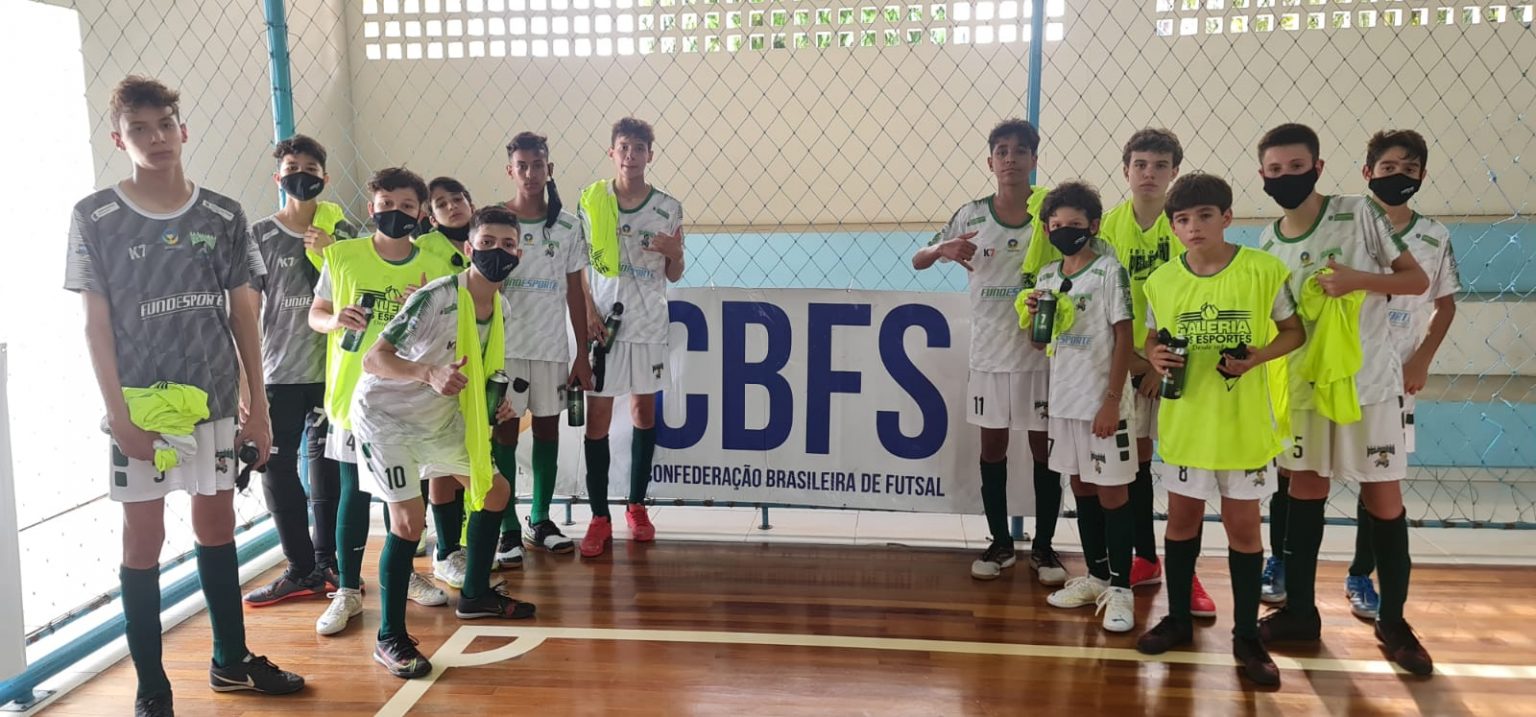 Pelezinho estreia com derrota na Taça Brasil de Futsal Sub-13