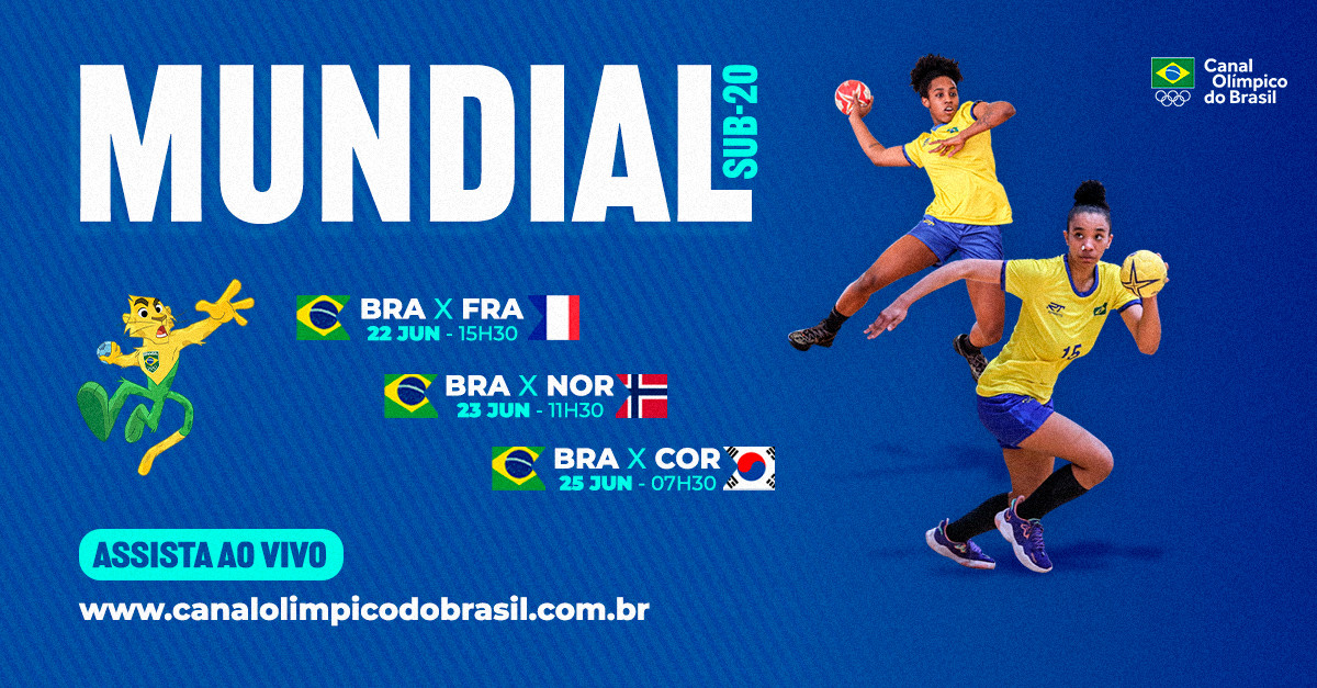 Brasil estreia nesta quarta no Mundial Júnior Feminino de Handebol