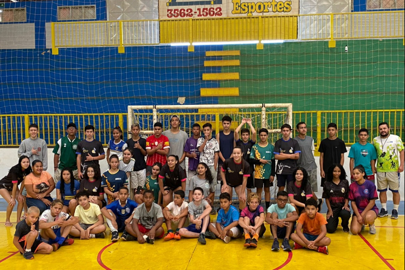Chapadão do Sul realizou a Copa Mini de Handebol Sub 14 