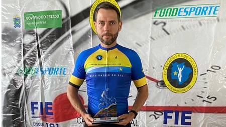 Douradinense é campeão estadual de ciclismo
