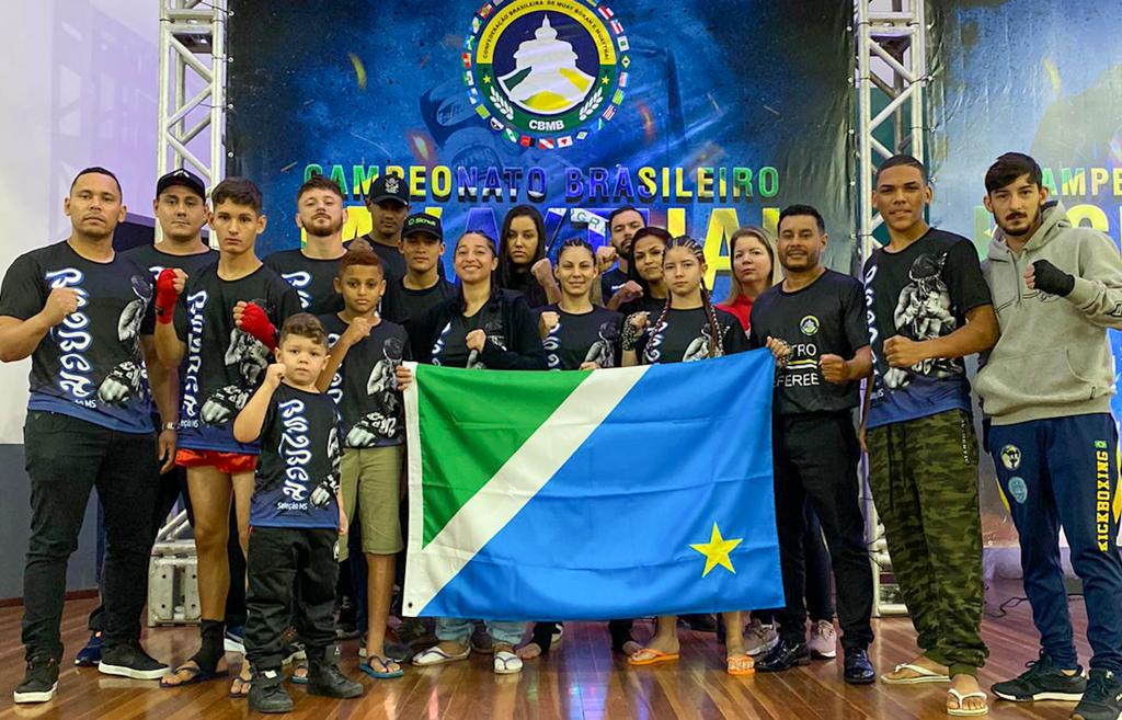 Mato Grosso do Sul vai 17 vezes ao pódio no Brasileiro de Muay Thai
