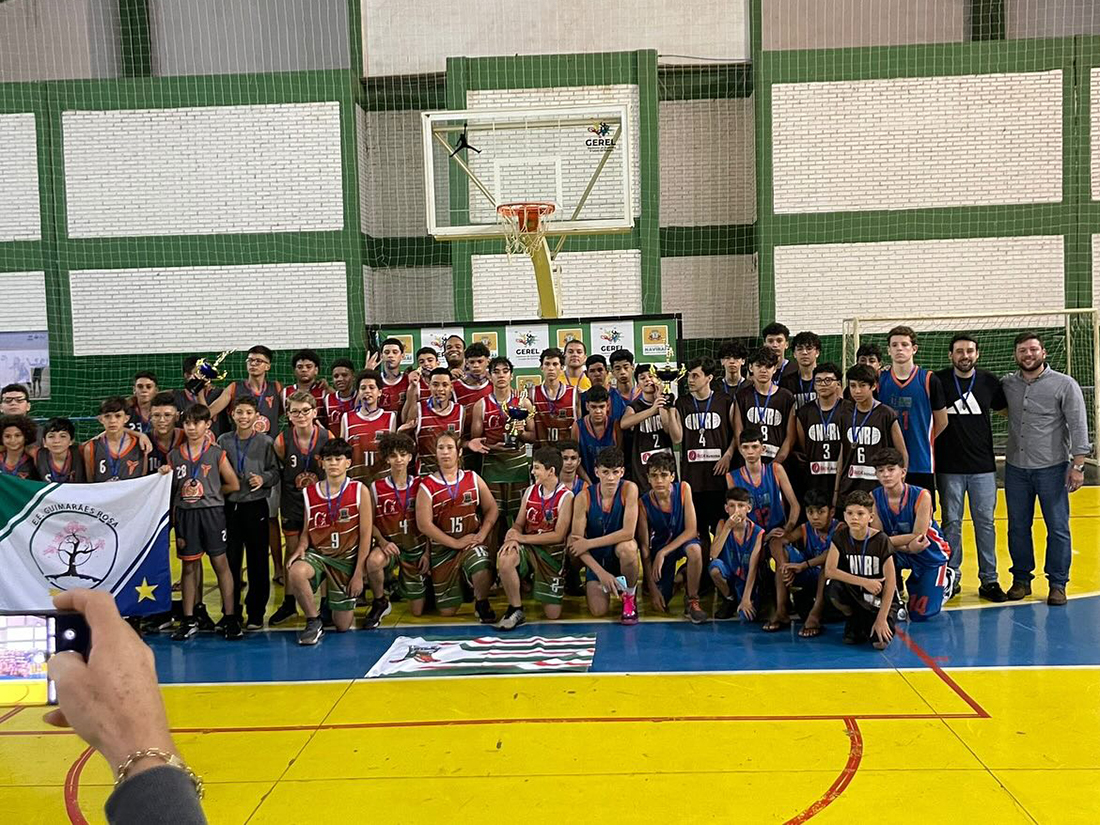 Naviraí realizou Quadrangular de Basquete Sub-14 com participação de equipes