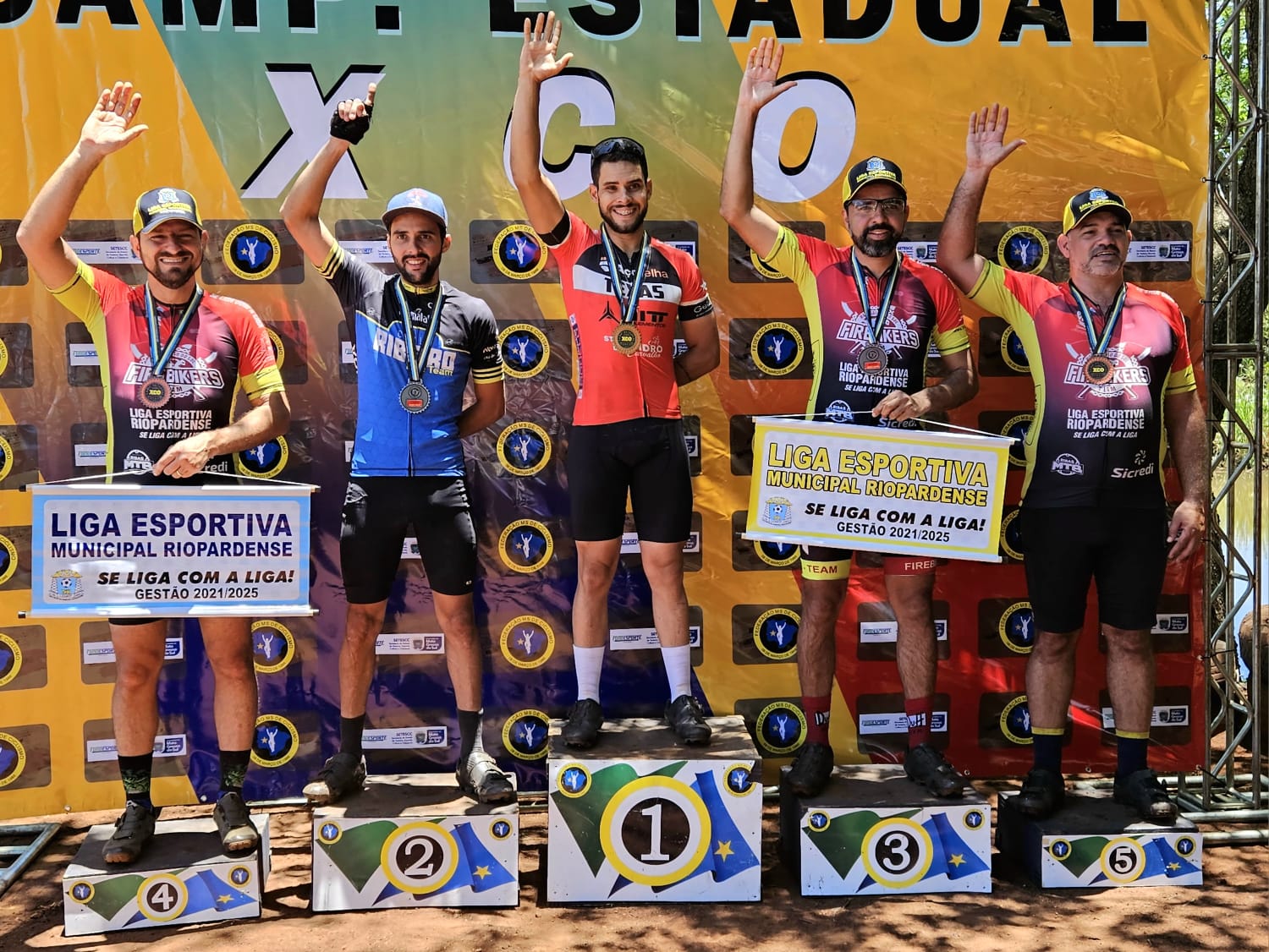 Ribas do Rio Pardo é destaque no Mountain Bike com vários pódios
