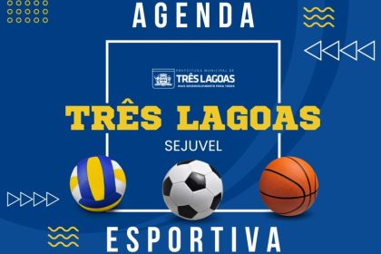 Confira agenda esportiva de Três Lagoas deste final de semana