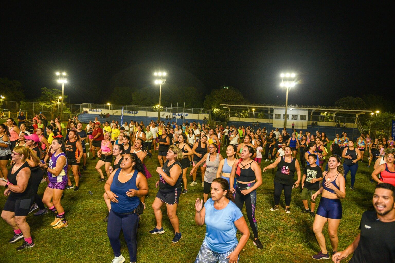 Circuito de Aulão do MovimentaCG leva emoção à Praça Elias Gadia