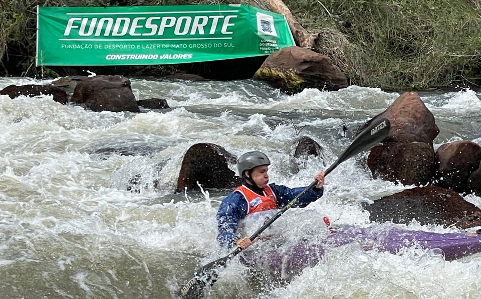 Distrito de Piraputanga foi palco do Campeonato Brasileiro de Canoagem