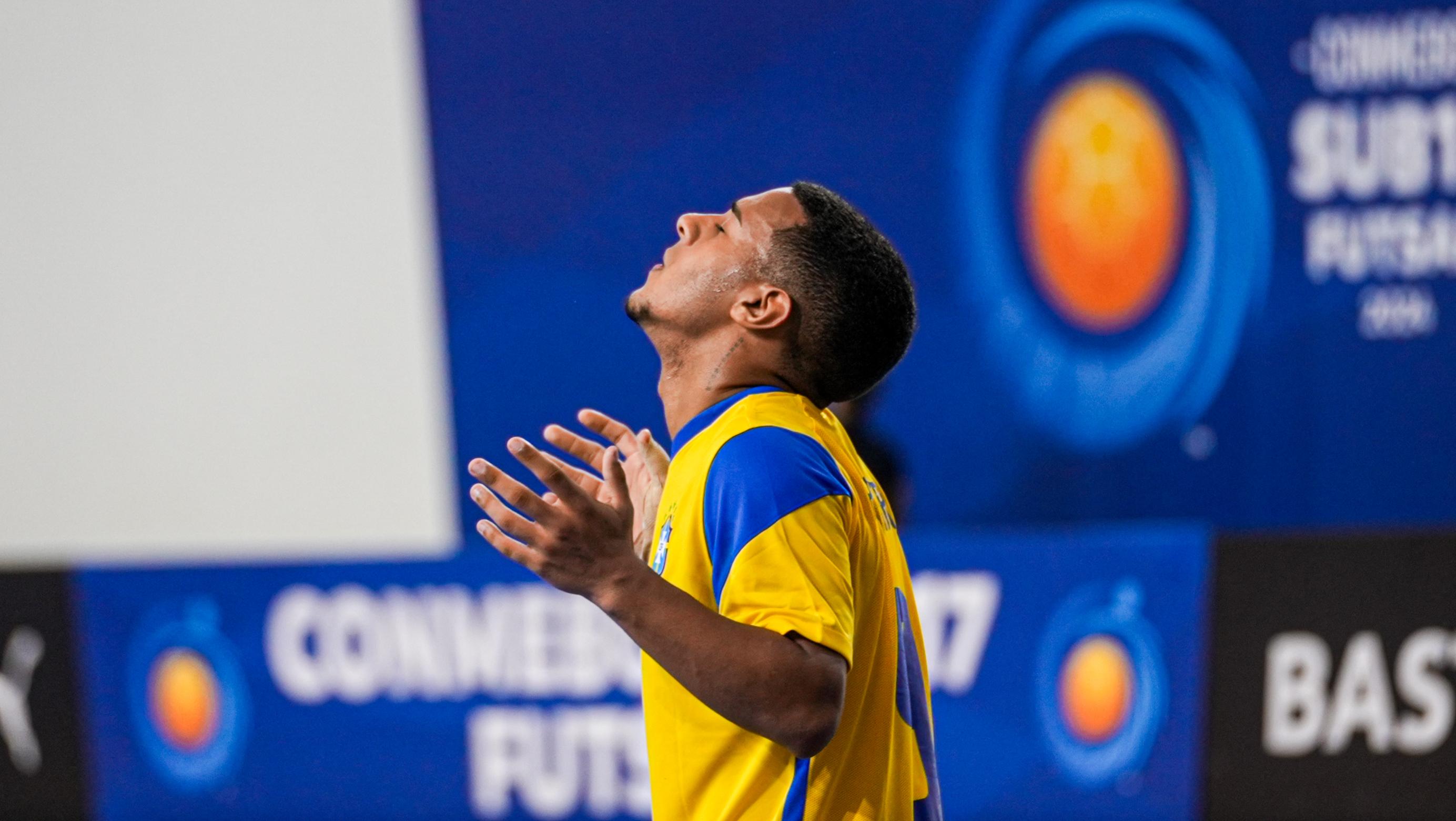 Brasil conquista segunda vitória no Sul-Americano Sub-17 de Futsal