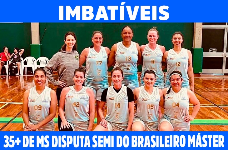 Brasileiro Máster de Basquete: MS disputa semifinais esta noite