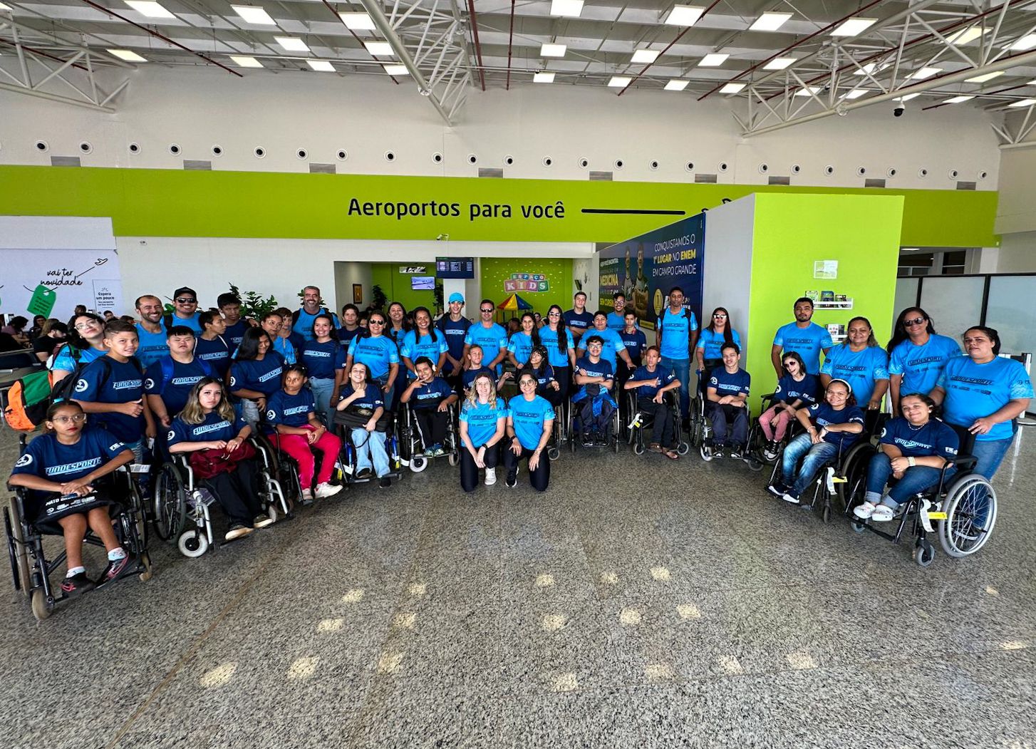 MS participa das Paralimpíadas Escolares 2024 com a 5° maior delegação
