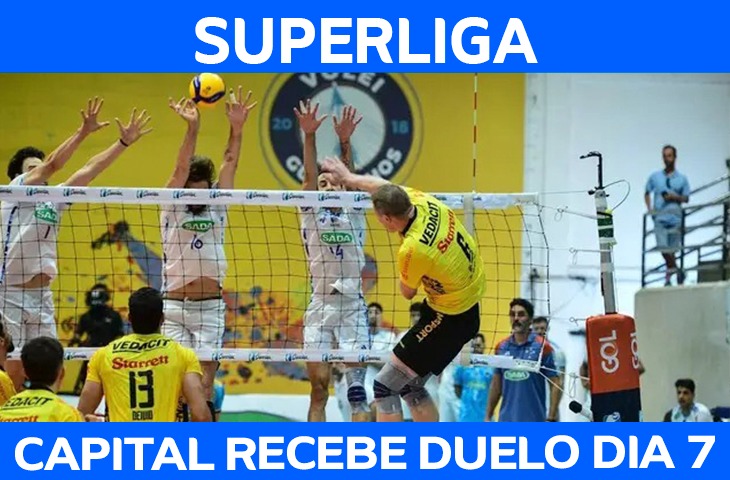 Campo Grande recebe jogo da Superliga no dia 7 de dezembro