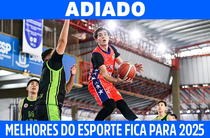 Cerimônia do Prêmio Melhores do Esporte 2024 é adiada para 2025 em MS
