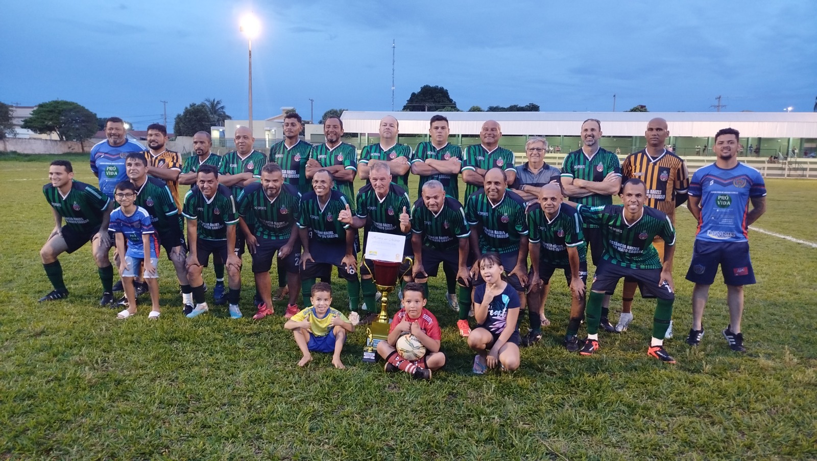 Masters da Reta A-1 é o campeão do Campeonato Municipal de Veteranos