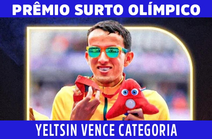 Yeltsin Jacques é destaque no Prêmio Surto Olímpico 2024