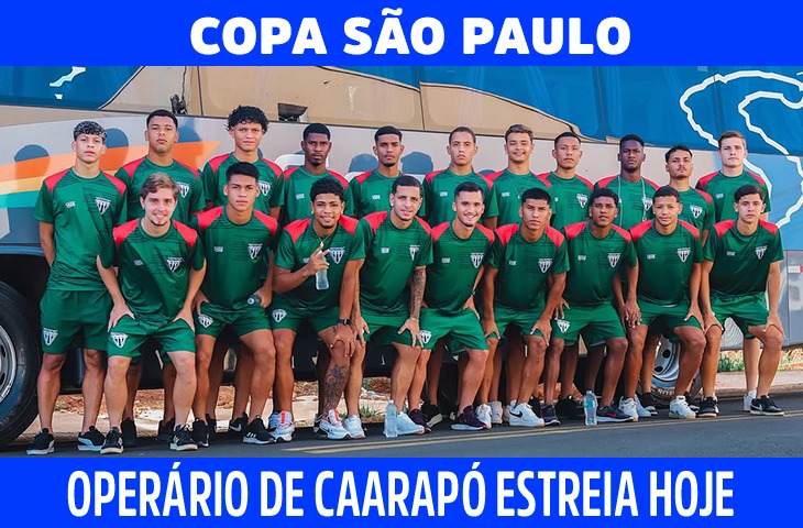 Times de Mato Grosso do Sul estreiam na Copa São Paulo de Futebol Júnior 2025