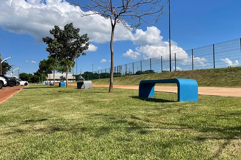 Espaços de esporte e lazer de Chapadão do sul passam por manutenção