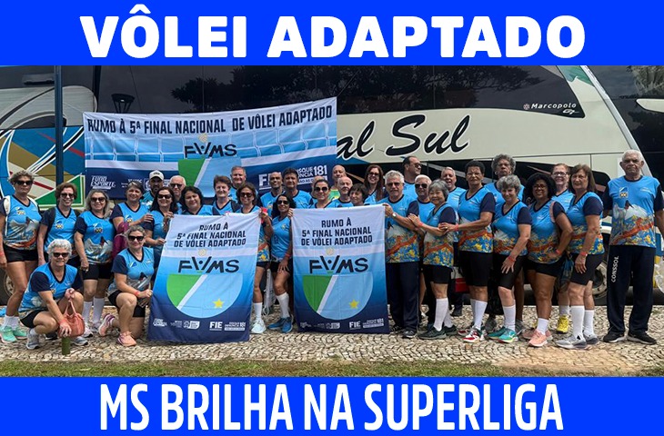 Equipes de MS faturam cinco medalhas na Superliga das Américas de Vôlei Adaptado