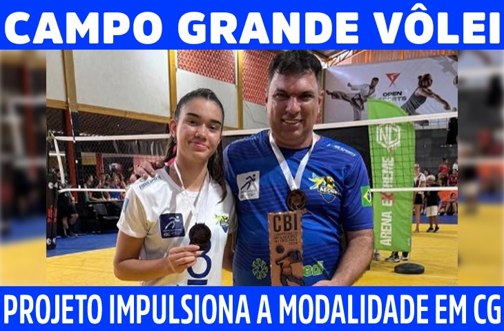 Campo Grande Vôlei: Projeto que impulsiona a modalidade em CG