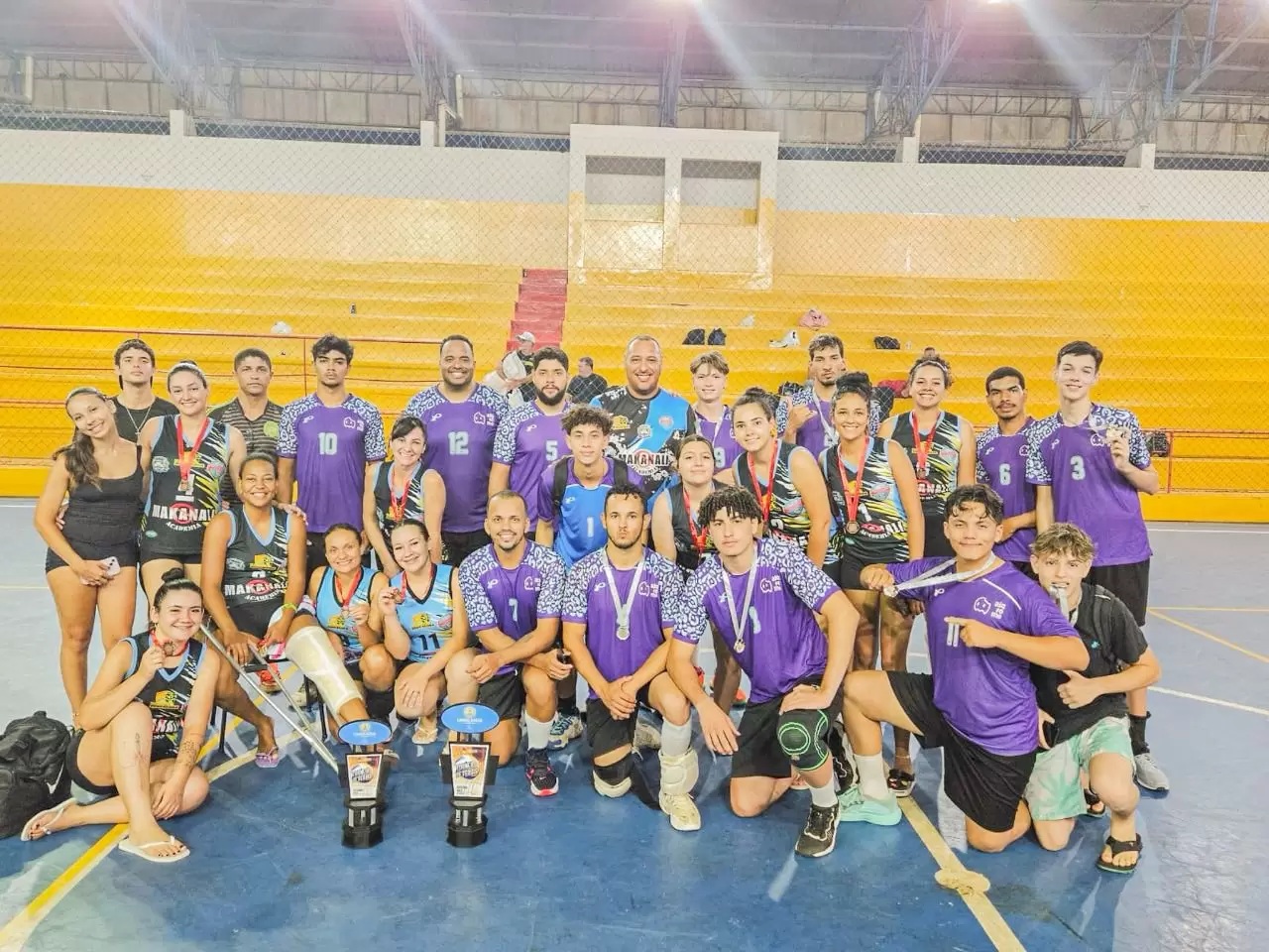 Chapadão do Sul brilha no Voleibol e conquista pódio em Cassilândia