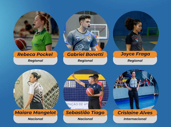 Federação de Basquete coloca seis árbitros na Liga Nacional