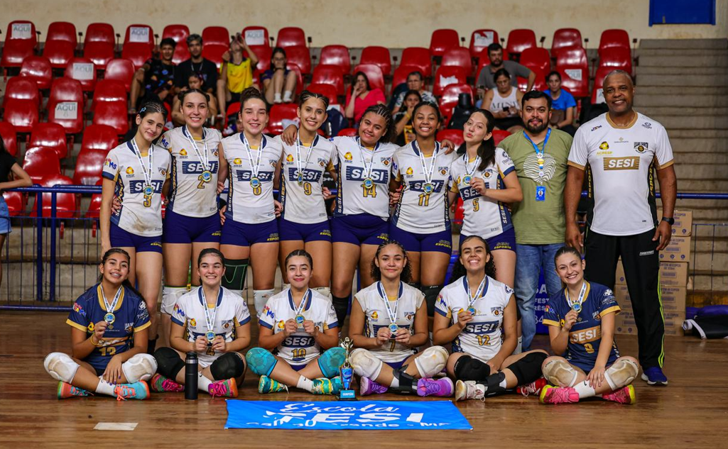 Escola Sesi fará amistoso contra Sesi Bauru na preliminar da Superliga