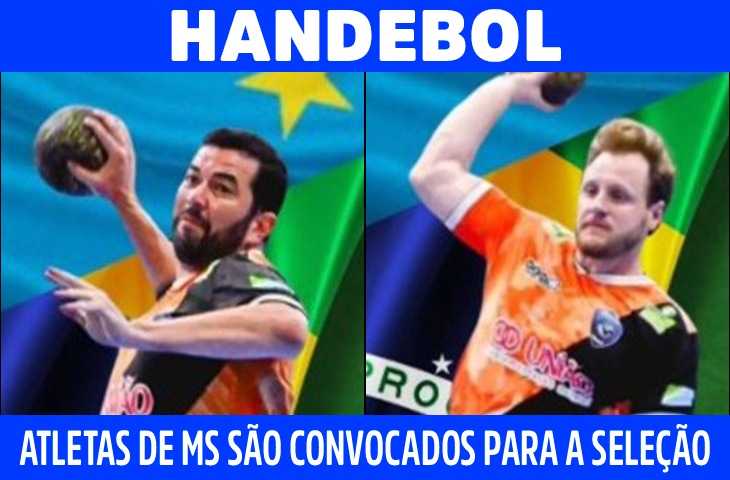 Atletas de MS são convocados para a Seleção Brasileira de Handebol Master