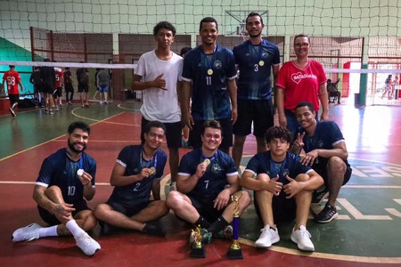 Santa Rita do Pardo fez história no Torneio de Voleibol Masculino 2025