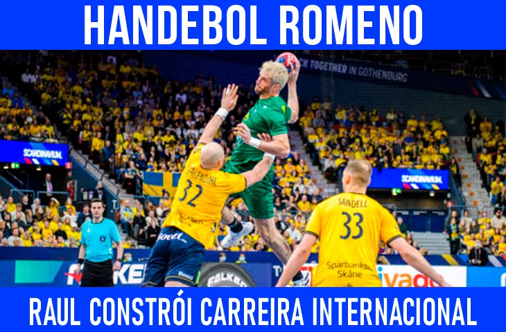 Cria de MS, Raul constrói carreira no handebol romeno