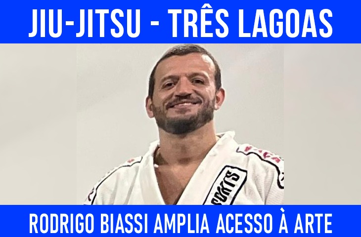 Rodrigo Biassi ensina jiu-jitsu e amplia acesso à arte marcial em Três Lagoas  