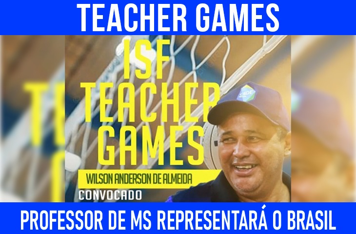 Professor de MS representará o Brasil em evento internacional de Educação Física na França