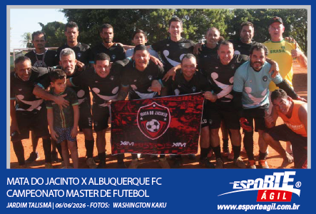 Mata do Jacinto x Albuquerque FC - Campeonato Master Futebol...