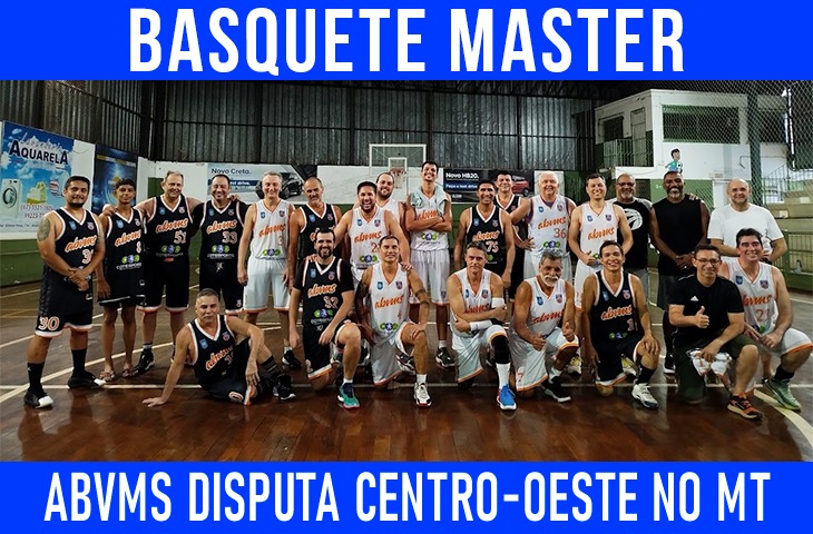 ABV-MS leva sete equipes ao II Campeonato Centro-Oeste de Basquete Master em Cuiabá