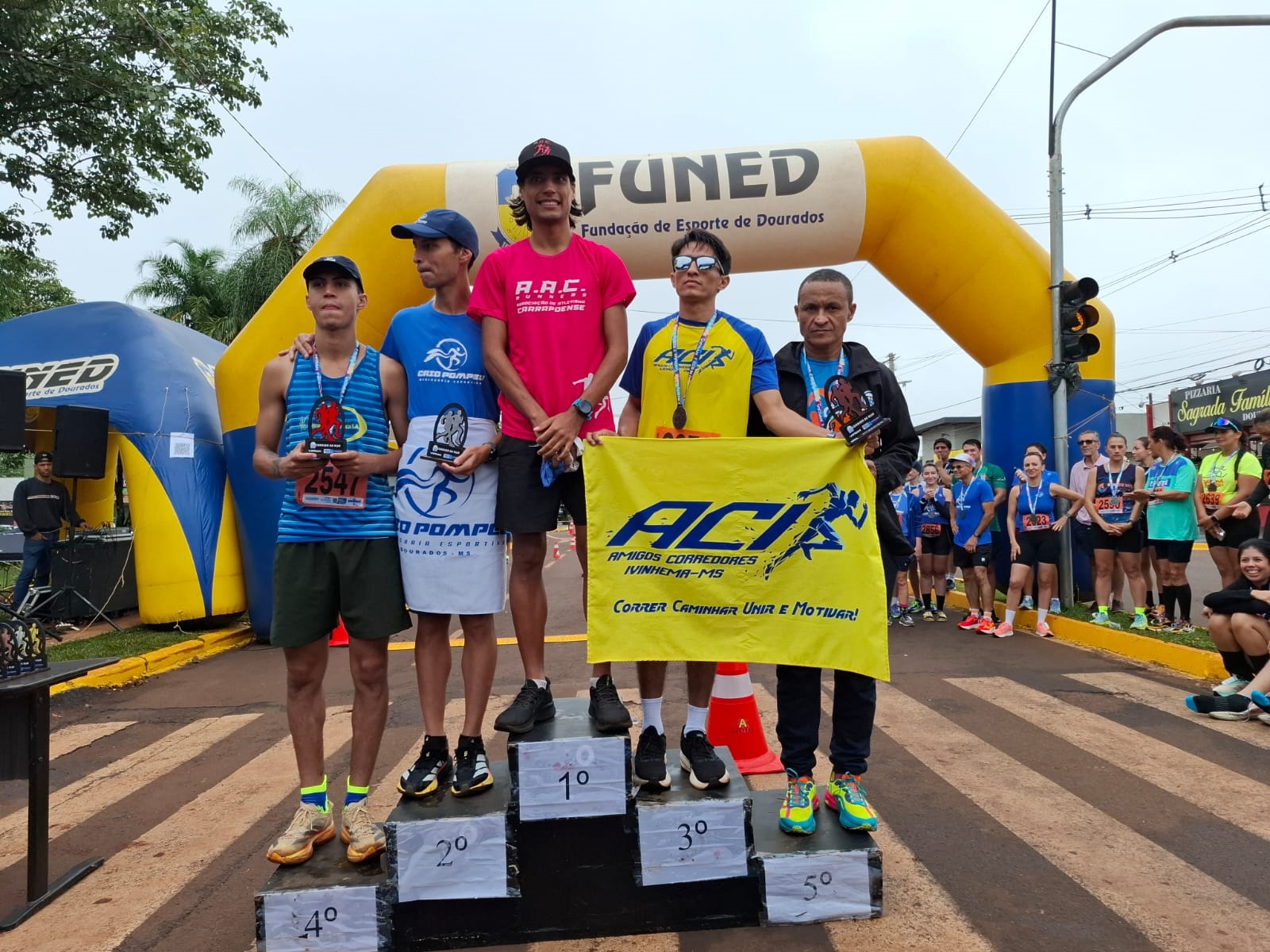 1ª Corrida da Páscoa mobiliza atletas em Dourados na prova de 5 km