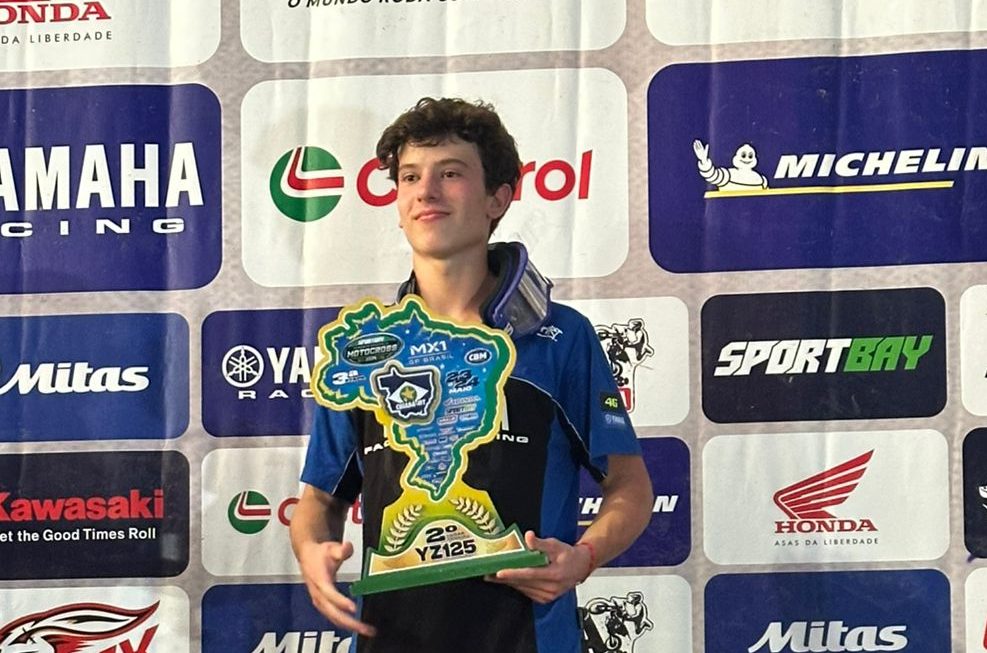 Miguel Boer fecha em segundo lugar na etapa de Cuiabá do Brasileiro de Motocross