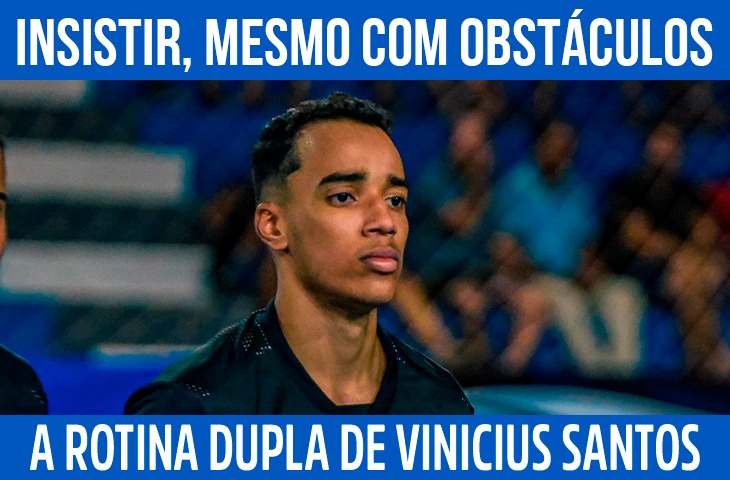 Insistir no futsal mesmo com obstáculos: a rotina dupla de Vinícius Santos para seguir competindo em alto nível