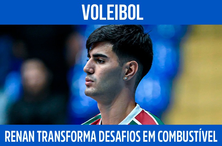 Renan Domingues transforma desafios em combustível no vôlei