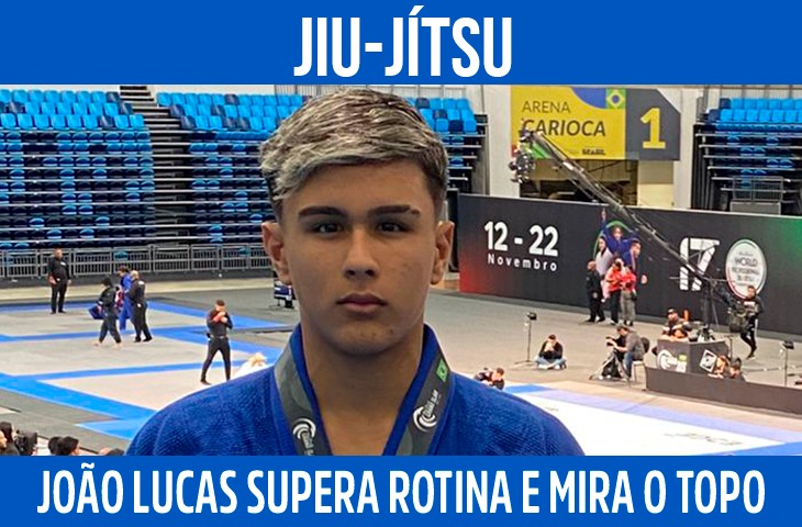 João Lucas supera rotina puxada e sonha com o topo do jiu-jitsu mundial