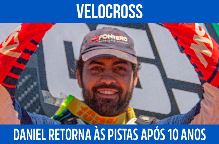Daniel Barbier retorna às pistas após 10 anos e lidera campeonato de velocross em MS