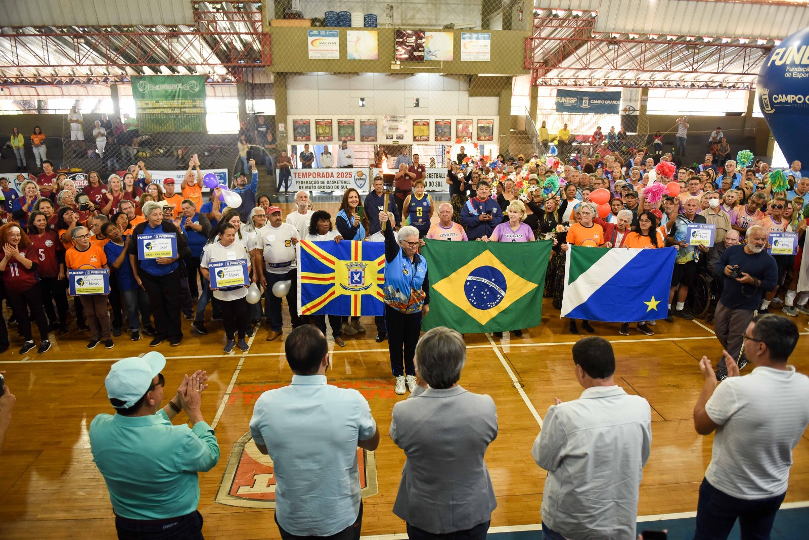 Abertura emocionante marca início do 22º Jogos Municipais dos Idosos 