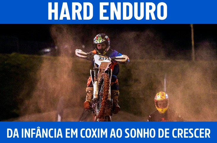 Breno Oliveira: da infância em Coxim ao sonho de crescer no hard enduro brasileiro