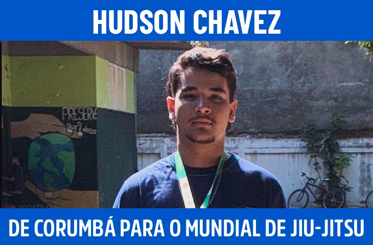 Hudson Chavez: de Corumbá para o Mundial de Jiu-Jítsu