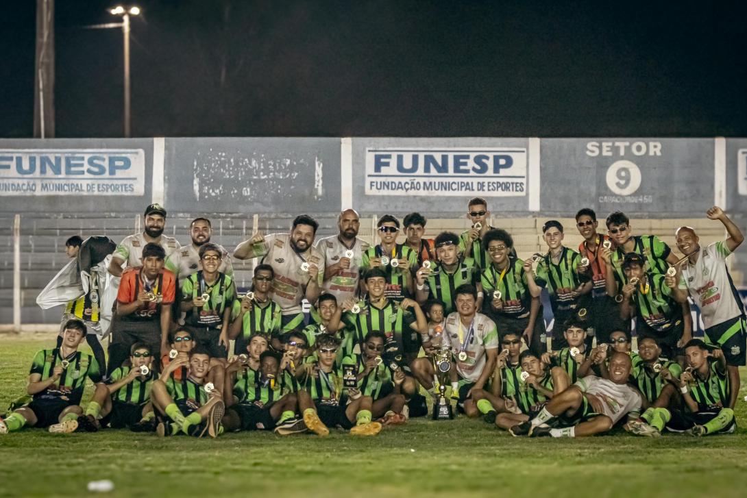 Náutico vence Corumbaense mais uma vez e conquista título do Estadual Sub-15