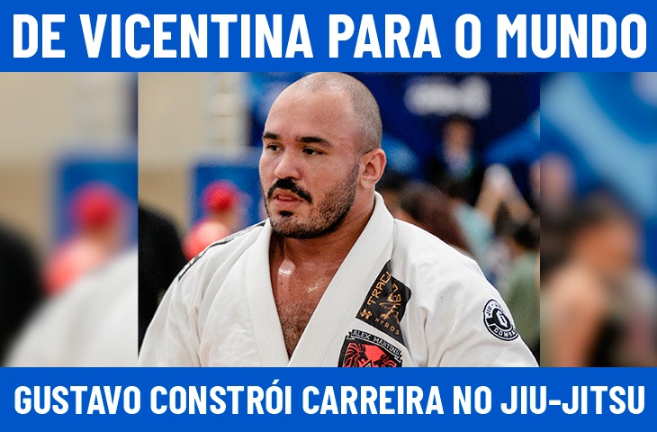 De Vicentina para o mundo: faixa-preta Gustavo Oliveira constrói carreira no jiu-jitsu em Dallas