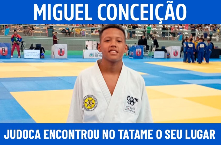 Miguel Conceição: o judoca de Corumbá que encontrou no tatame o seu lugar