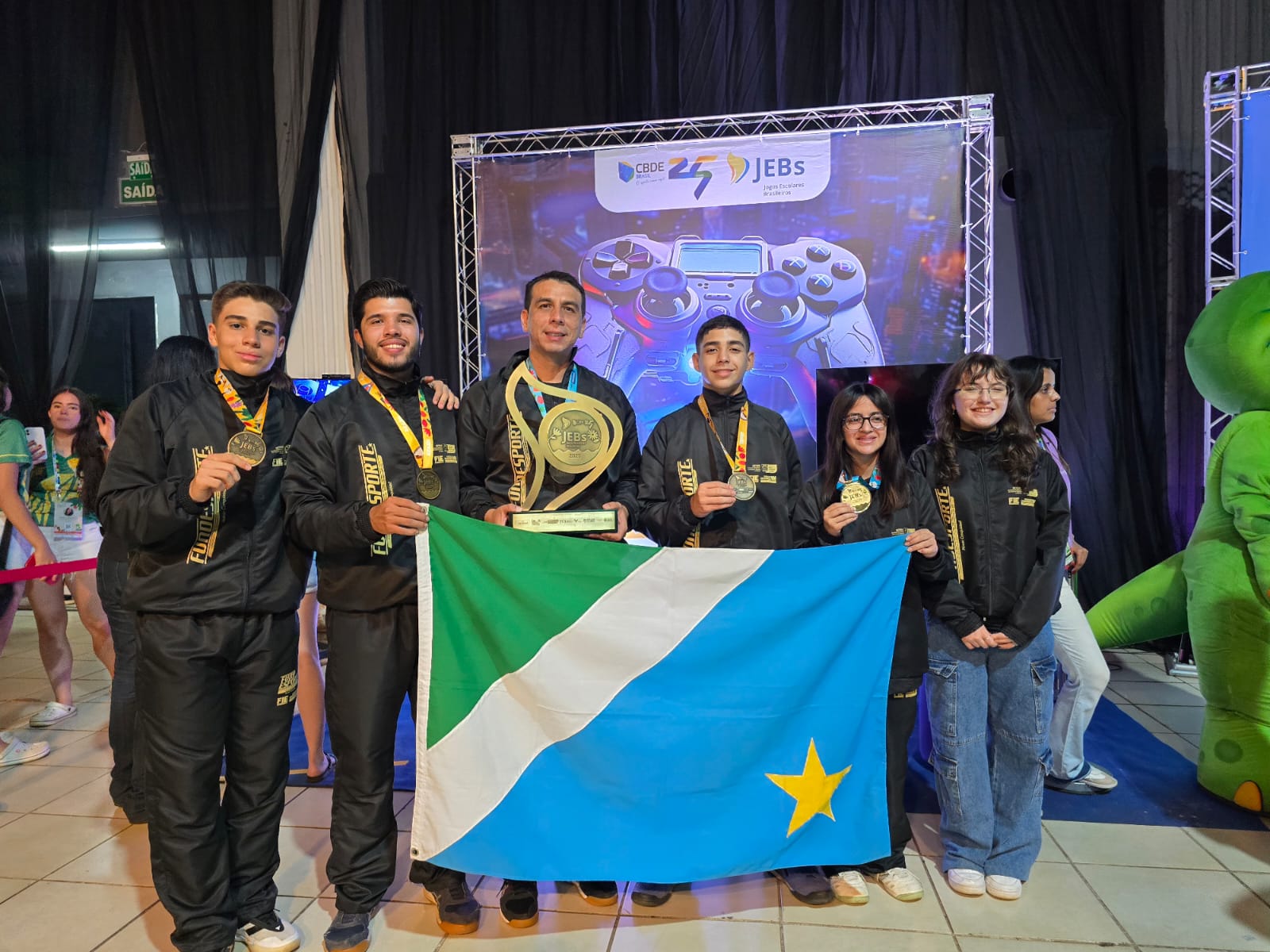 Delegação sul-mato-grossense conquista nove medalhas nos Jogos Escolares Brasileiros